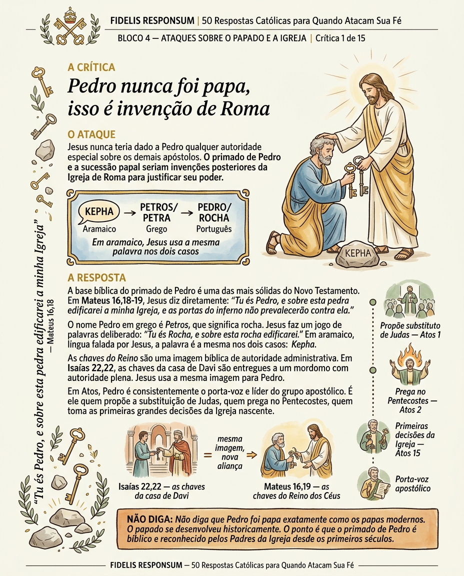 Pedro e o Papado — Bloco 4
